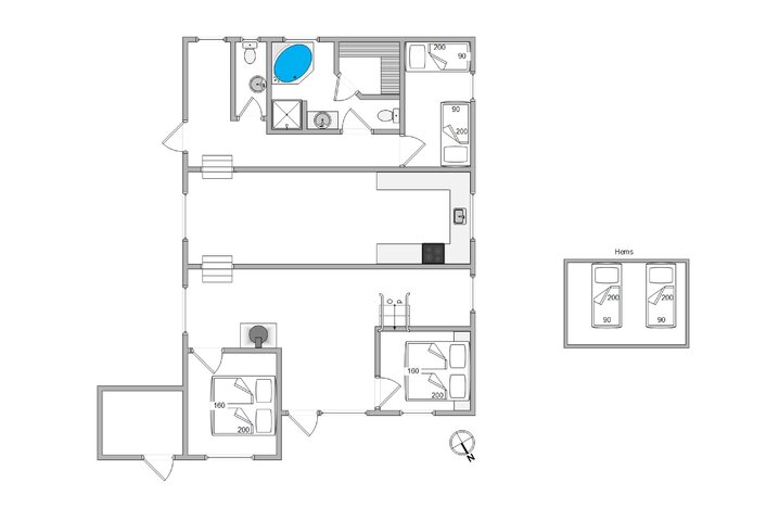 Ferienhaus B2762 in Bjerregårdsvej 130, Bjerregård - Bild #13