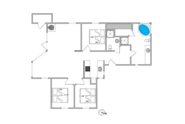 Ferienhaus B2775 in Humlegårdsvej 13, Bjerregård - Bild #13