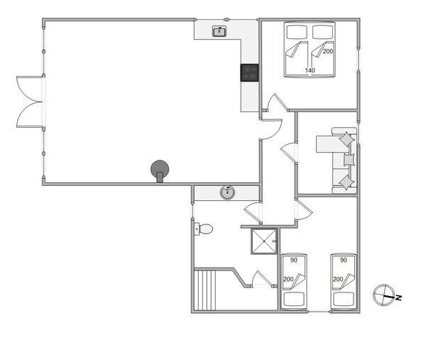 Ferienhaus B2782 in Rauhesvej 42, Bjerregård - Bild #13