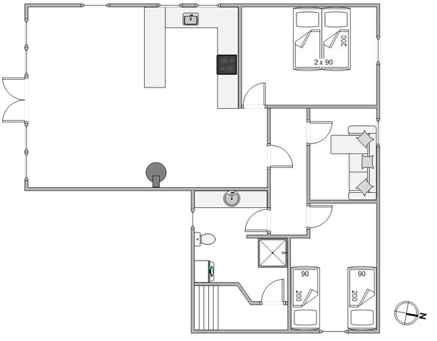 Ferienhaus B2782 in Rauhesvej 42, Bjerregård - Bild #5