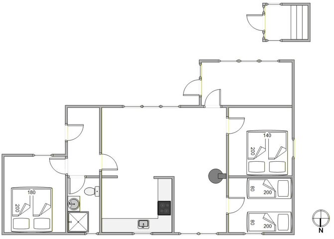 Sommerhus B2788 på Bjerregårdsvej 88, Bjerregård - Billede #13