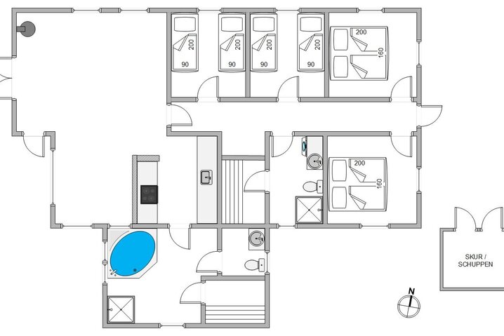 Sommerhus B2789 på Julianevej 9, Bjerregård - Billede #5