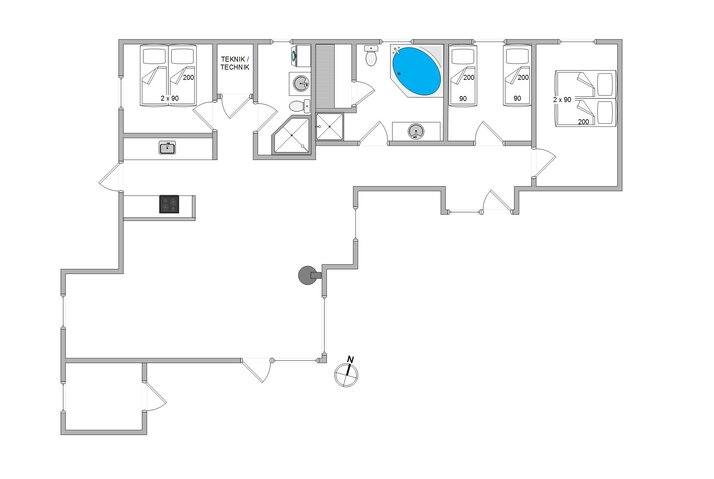 Ferienhaus B2795 in Julianevej 69, Bjerregård - Bild #13