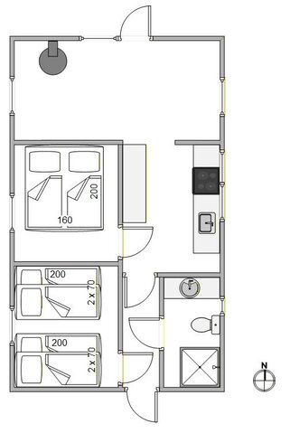 Sommerhus B2801 på Sigfred Jensens Vej 69, Bjerregård - Billede #5