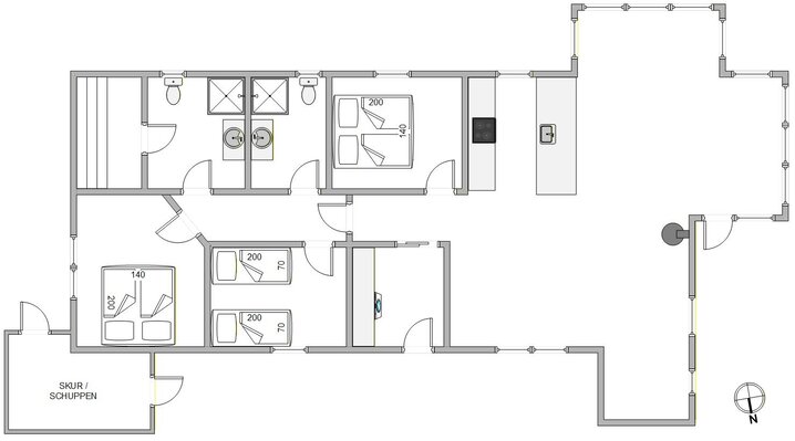 Sommerhus B2803 på Bjerregårdsvej 221, Bjerregård - Billede #13