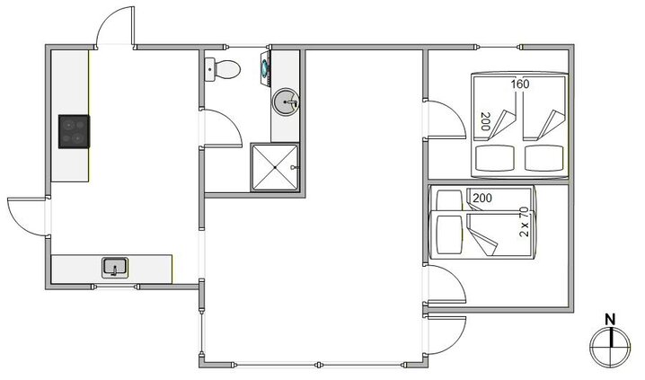 Sommerhus B2804 på Bjerregårdsvej 156, Bjerregård - Billede #13