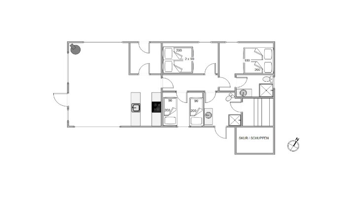 Ferienhaus B2808 in Bjerregårdsvej 435, Bjerregård - Bild #13