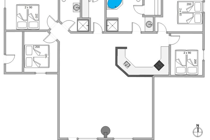 Sommerhus B2813 på Nygårdsvej 13, Bjerregård - Billede #5