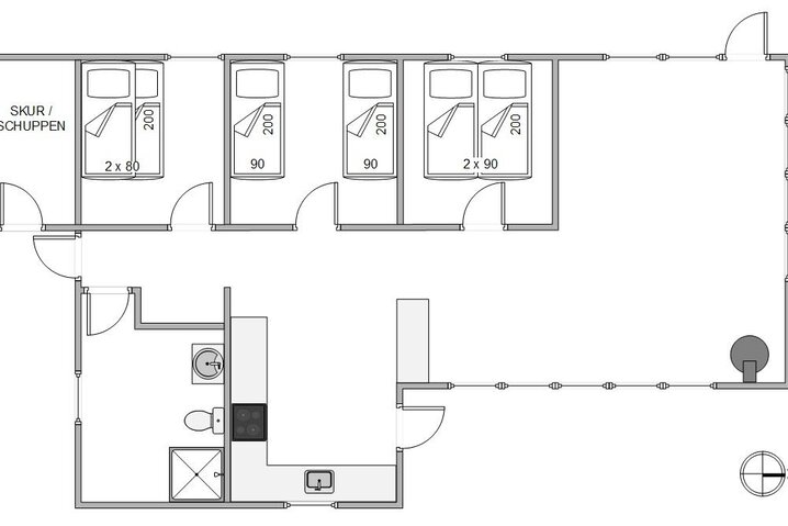 Ferienhaus B2814 in Riskrogen 16, Bjerregård - Bild #5