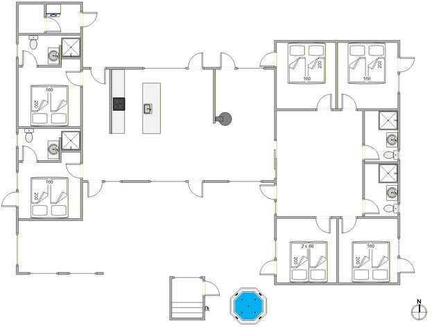 Ferienhaus B2817 in Bjerregårdsvej 218, Bjerregård - Bild #13