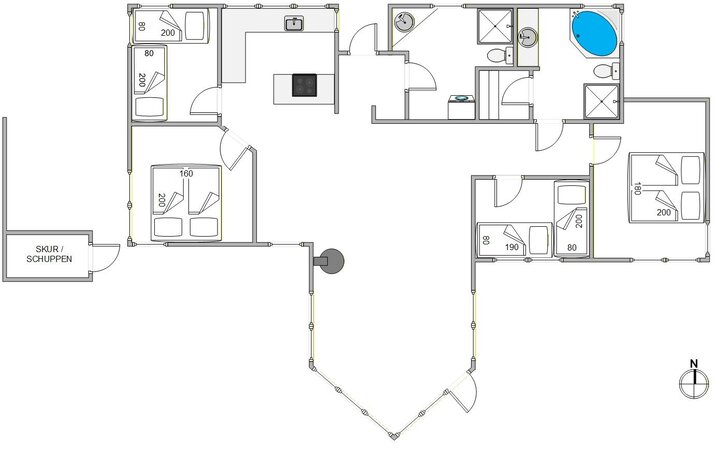 Ferienhaus B2818 in Bjerregårdsvej 55, Bjerregård - Bild #13