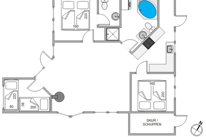 Sommerhus B2831 på Dortheasvej 77, Bjerregård - Billede #5