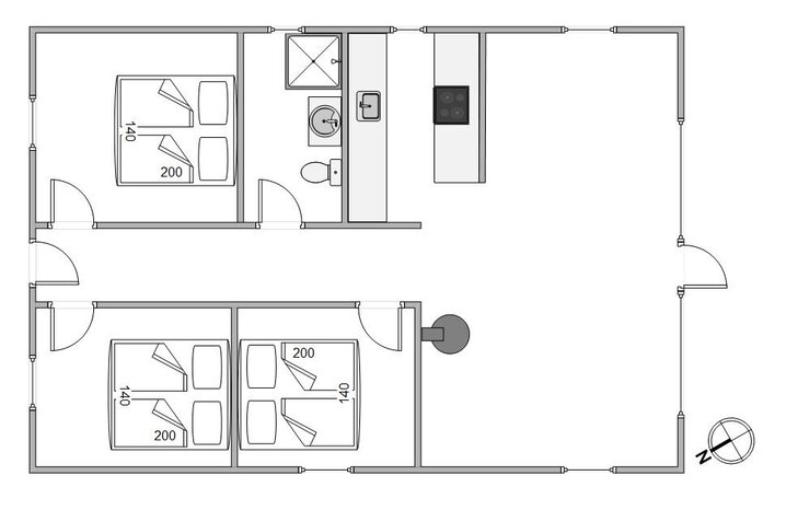 Sommerhus B2832 på Blåbærheden 28, Bjerregård - Billede #13