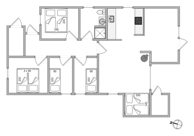 Ferienhaus B2839 in Julianevej 53, Bjerregård - Bild #13