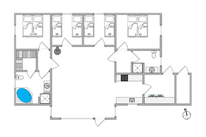 Ferienhaus B2850 in Bjerregårdsvej 44, Bjerregård - Bild #13