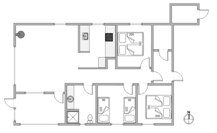 Sommerhus B2851 på Julianevej 26, Bjerregård - Billede #13