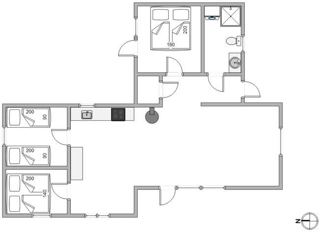 Ferienhaus B2852 in Humlegårdsvej 26, Bjerregård - Bild #13