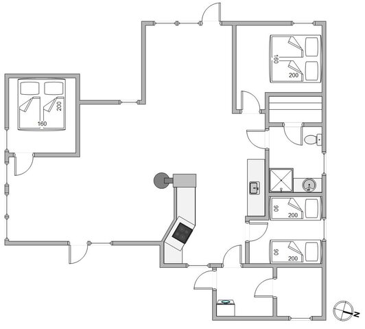 Ferienhaus B2855 in Julianevej 132, Bjerregård - Bild #13