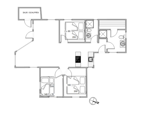 Sommerhus B2857 på Rauhesvej 39, Bjerregård - Billede #13