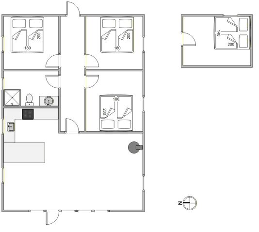 Ferienhaus B2862 in Sigfred Jensens Vej 55, Bjerregård - Bild #13