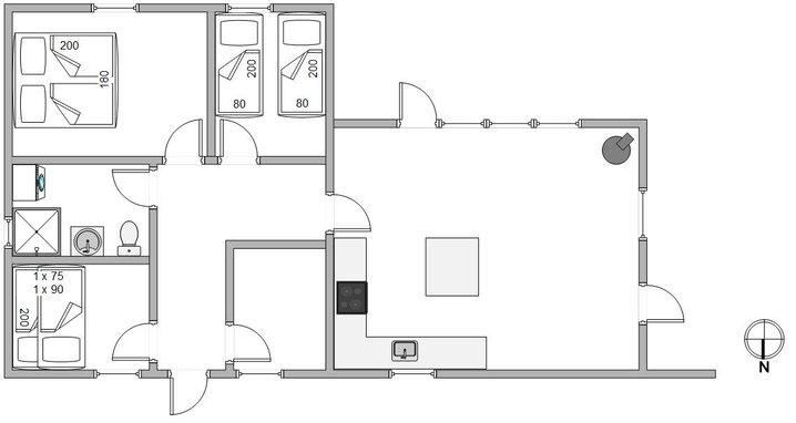 Ferienhaus B2863 in Heidesvej 10, Bjerregård - Bild #13