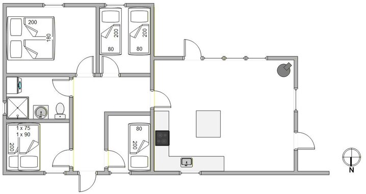 Sommerhus B2863 på Heidesvej 10, Bjerregård - Billede #13