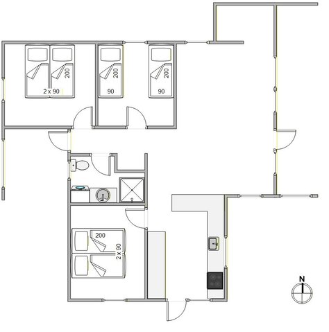Ferienhaus B2867 in Bjerregårdsvej 427, Bjerregård - Bild #13