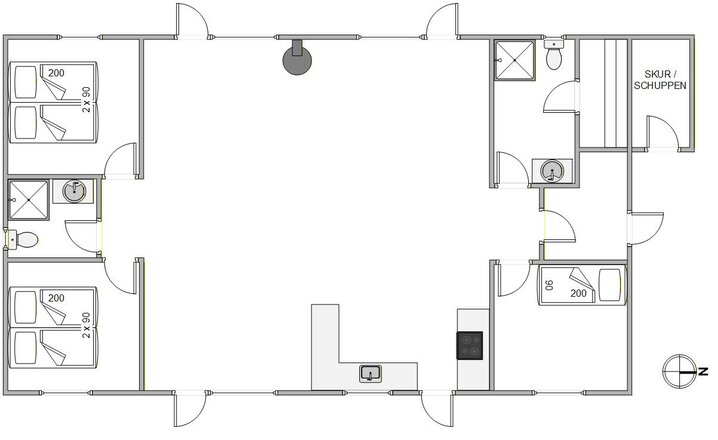 Ferienhaus B2872 in Rauhesvej 49, Bjerregård - Bild #4