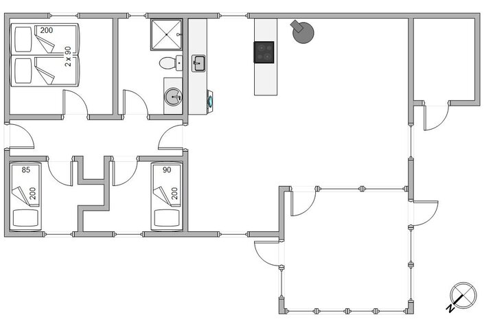Ferienhaus B2874 in Sigfred Jensens Vej 16, Bjerregård - Bild #13