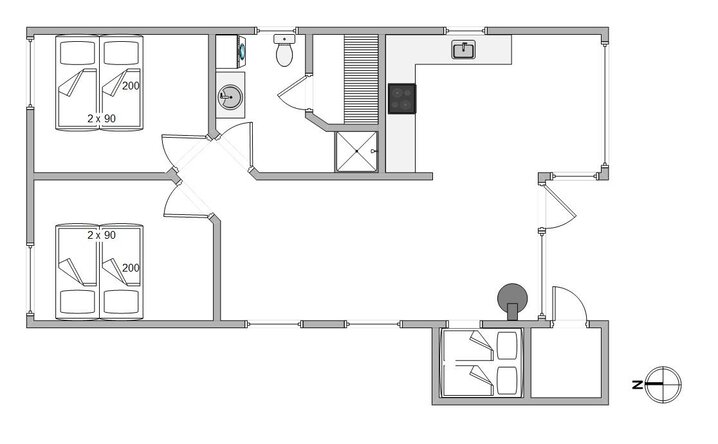 Sommerhus B2876 på Bjerregårdsvej 152, Bjerregård - Billede #13