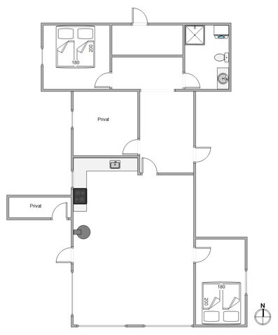 Ferienhaus B2877 in Kirstinevej 76, Bjerregård - Bild #13