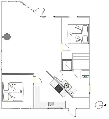 Ferienhaus B2884 in Bjerregårdsvej 370, Bjerregård - Bild #13