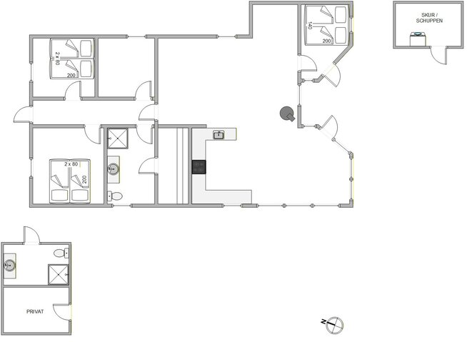 Sommerhus B2888 på Julianevej 97, Bjerregård - Billede #13