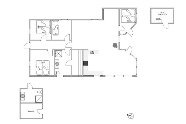 Sommerhus B2888 på Julianevej 97, Bjerregård - Billede #13
