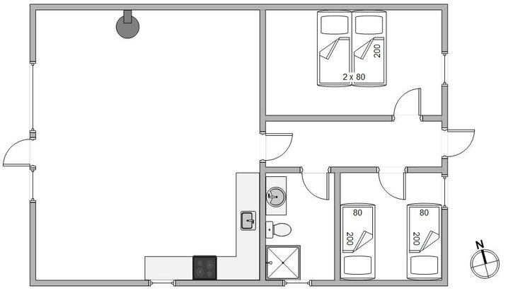 Sommerhus B2889 på Bjerregårdsvej 210, Bjerregård - Billede #13