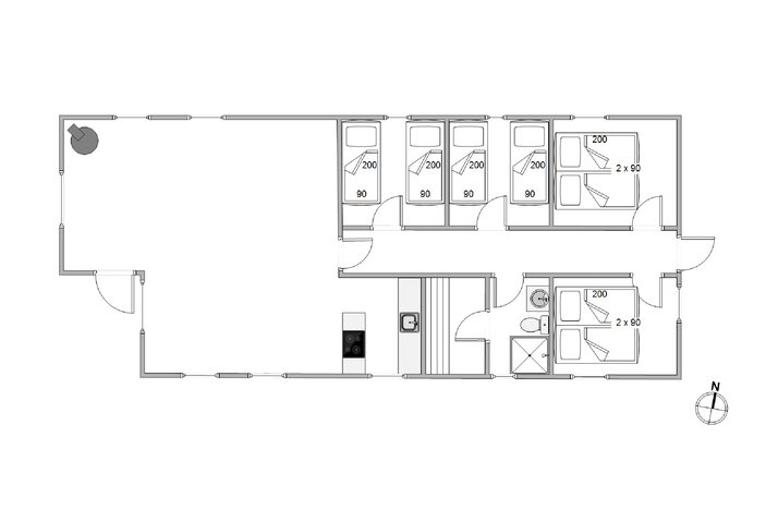 Ferienhaus B2891 in Julianevej 5, Bjerregård - Bild #13