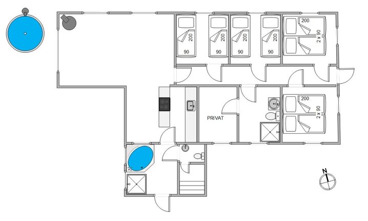 Sommerhus B2892 på Julianevej 1, Bjerregård - Billede #13