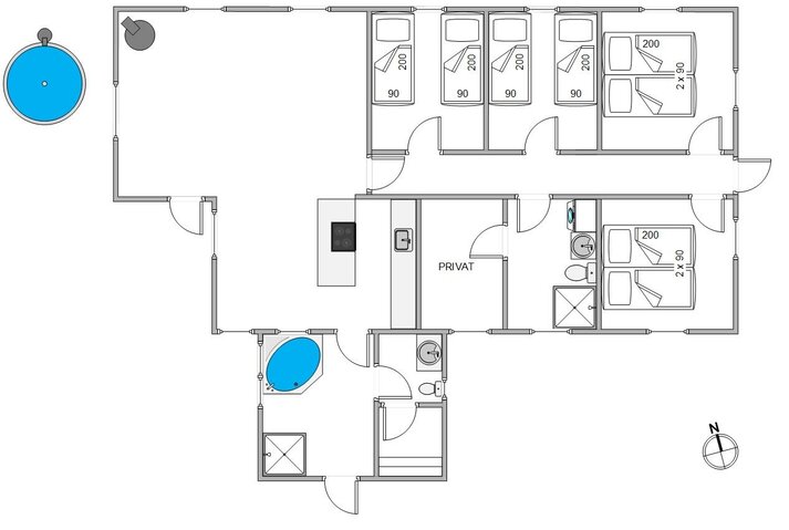 Ferienhaus B2892 in Julianevej 1, Bjerregård - Bild #5