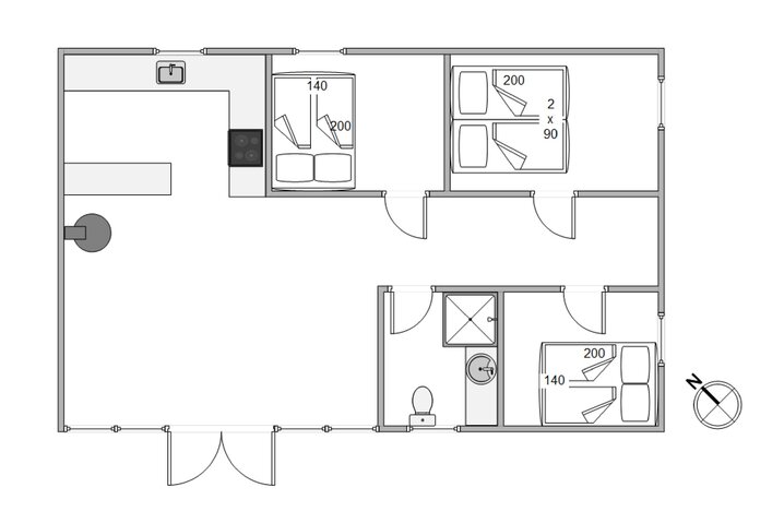 Sommerhus B2893 på Julianevej 104, Bjerregård - Billede #13