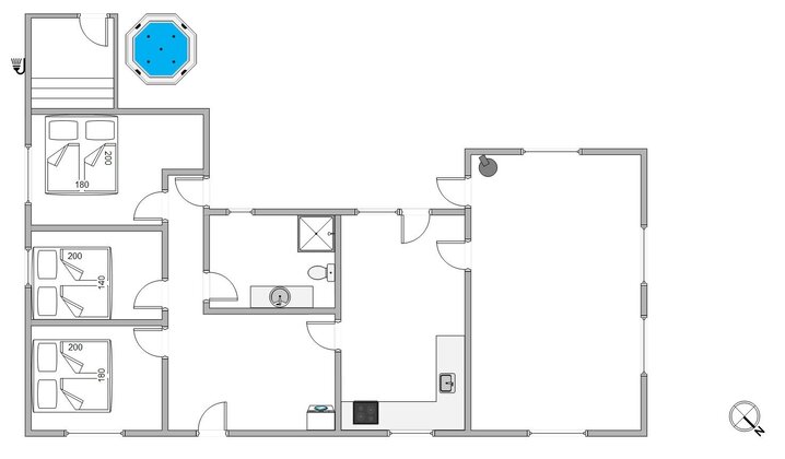 Sommerhus B2896 på Sigfred Jensens Vej 18, Bjerregård - Billede #13