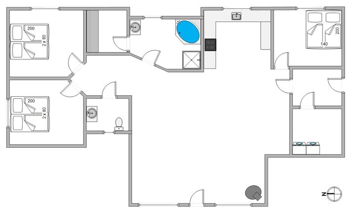 Ferienhaus B2906 in Bjerregårdsvej 228, Bjerregård - Bild #13