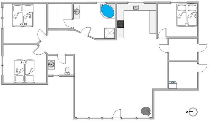 Ferienhaus B2906 in Bjerregårdsvej 228, Bjerregård - Bild #13