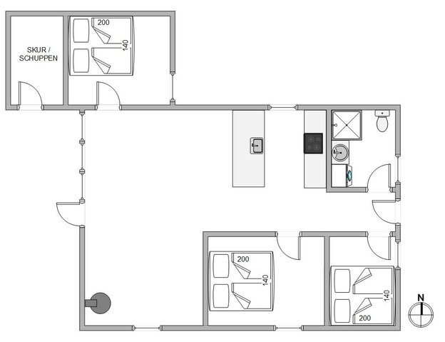 Sommerhus B2909 på Kirstinevej 16, Bjerregård - Billede #13
