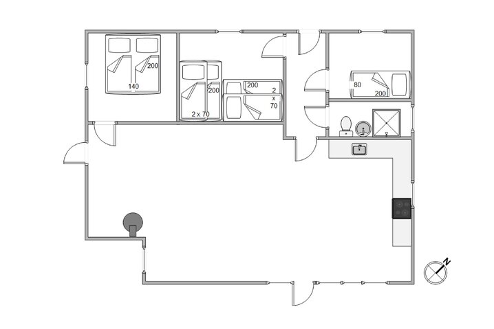 Sommerhus B2915 på Midtvej 34, Bjerregård - Billede #13