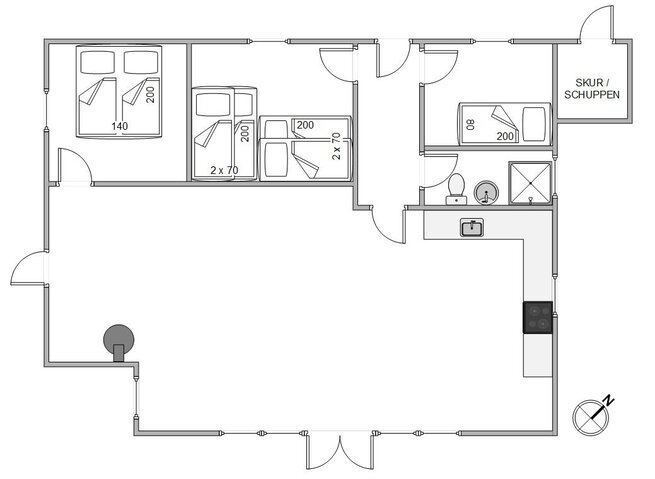 Sommerhus B2915 på Midtvej 34, Bjerregård - Billede #5