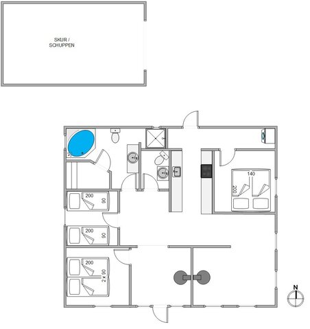 Ferienhaus B2927 in Rauhesvej 17, Bjerregård - Bild #13