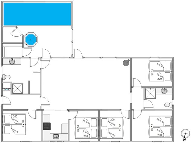 Ferienhaus B2942 in Julianevej 39, Bjerregård - Bild #5