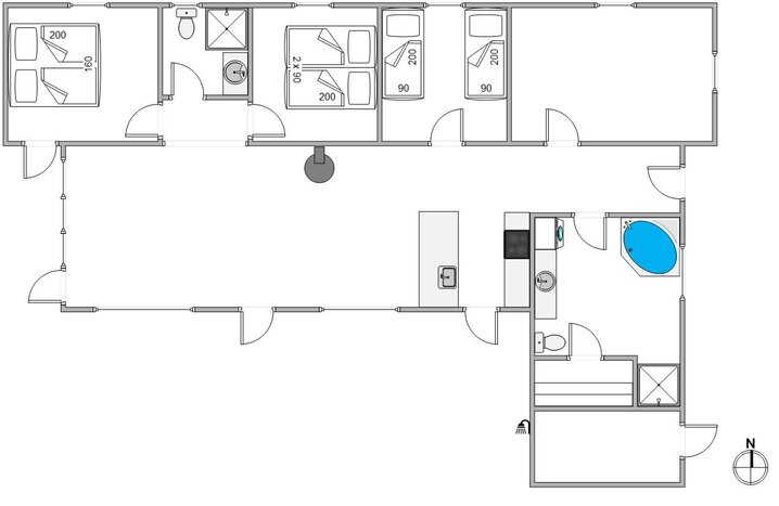 Sommerhus B2943 på Dortheasvej 14, Bjerregård - Billede #13