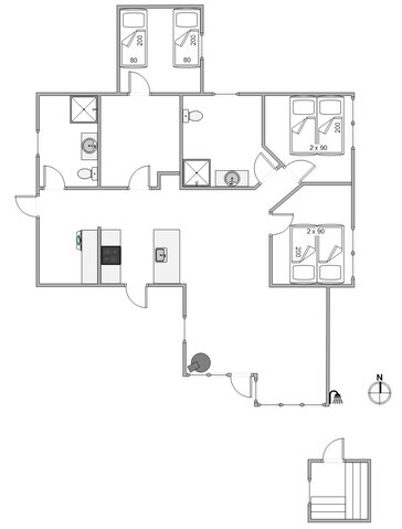 Sommerhus B2945 på Bjerregårdsvej 450, Bjerregård - Billede #13