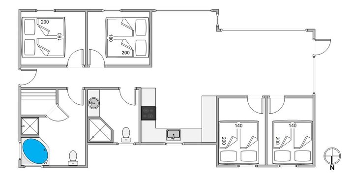 Ferienhaus B2949 in Bjerregårdsvej 93, Bjerregård - Bild #13